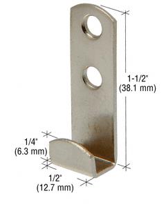CRL 1/4" Standard Round Lip Mirror Clip -  Pack of 4 Clips