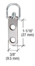 CRL 2-Eyelet Economy Swivel Metal Hangers - Package