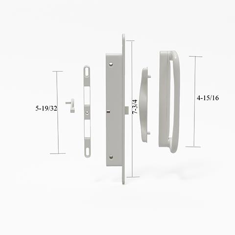Sliding Glass Patio Door Handle Set