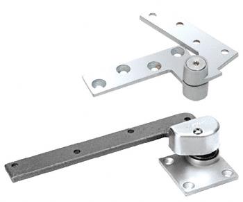 CRL Polished Chrome Left Hand Rixson&#174; 3/4" Offset Pivot Set