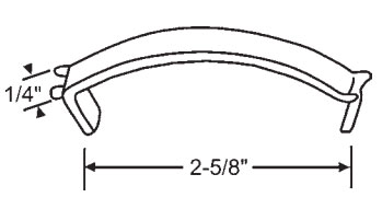 STB Window Screen Tension Springs, 1/4" - Package