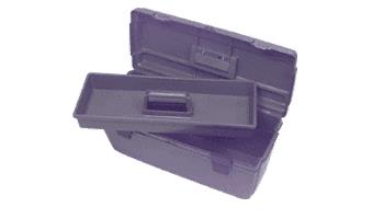 CRL Large Lightweight Tool Box with Tote Tray