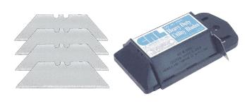 CRL Heavy Duty Utility Knife Blades in a Dispenser of 100