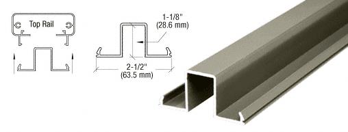 CRL Beige Gray 200, 300, 350, and 400 Series Glass Top Infills - 20 ft Long