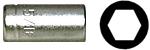 CRL 1/4" Drive 5/16" Screwgun Socket - Non Magnetic