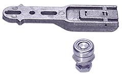 CRL Jackson Threshold Mount Bottom Pivot Set for Use With 1" Deep Bottom Door Rail