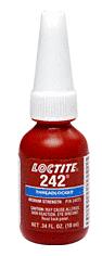 Loctite .34 Fluid Ounce Bottle 242 Threadlocker