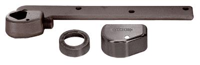 CRL Rixson Dark Bronze Finish Right Hand 3/4" Offset Bottom Arm