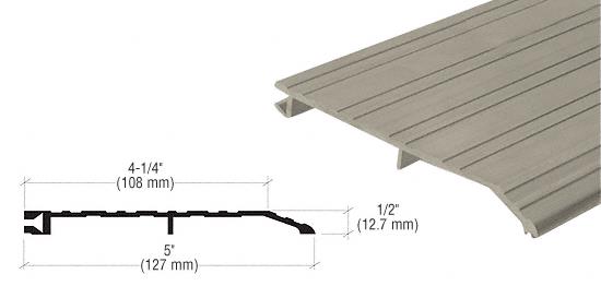 CRL Bronze Offset Saddle Threshold 5" Wide 1/2" High - 73 in long