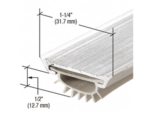 CRL Aluminum Finish Door Bottom Seal 32"