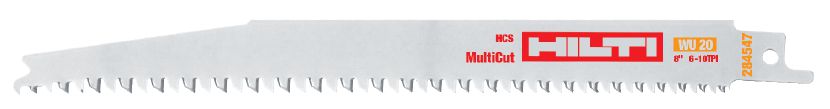Hilti W-CSR WS 24 Reciprocating Pruning Blade for Wood - 284546 - Pack of 5