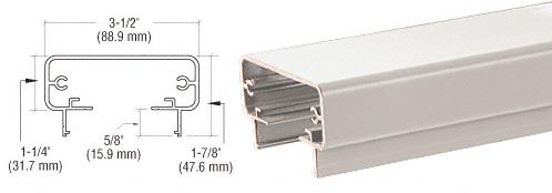 CRL 200 Series Sky White Top Rail 20'1" Long