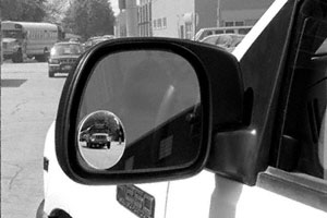 3" Diameter Stick-On Blind Spot Vehicle Mirror