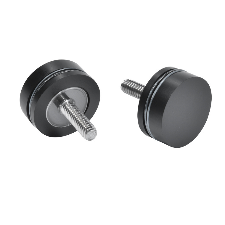 CRL Oil Rub Bronze Replacement Washer/Stud Kits for Single-Sided Solid Pull Handles - Set