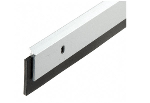 CRL Clear Anodized Finish Neoprene Door Sweep for 36" Door Bottom