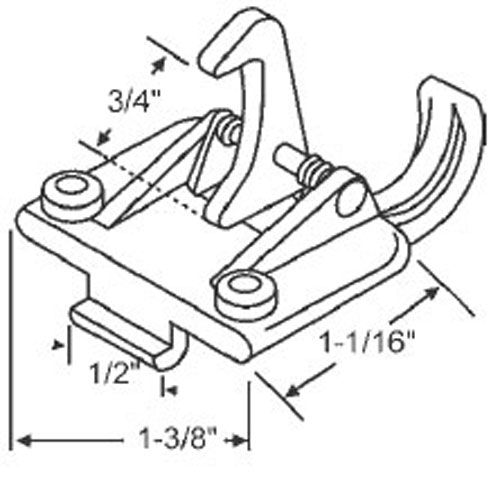 STB Window Spring Catch