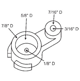 STB Plastic Torque Bar Bearing