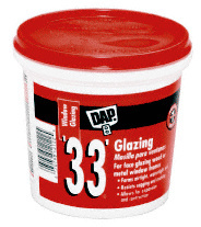 CRL Quart Dap 33 White Glazing Compound