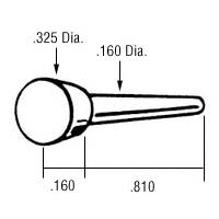 CRL .160 IG Plug Without Collar - 100 Pack