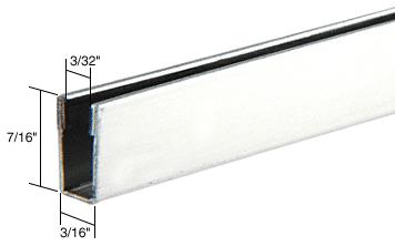 CRL Mill Standard Storm Window Frame for Single Strength Glass - 12 ft long