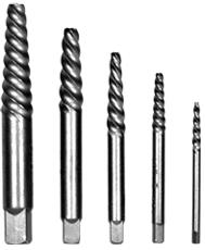 CRL 5 Piece Screw Extractor Set