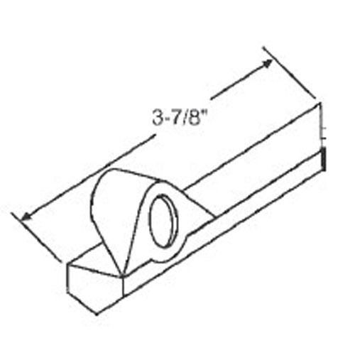 STB Window Operator Cover, Left Hand, Round Style, Champagne