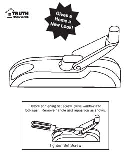STB Folding Handle and Operator Cover Conversion Kit, Non-Handed, Bronze