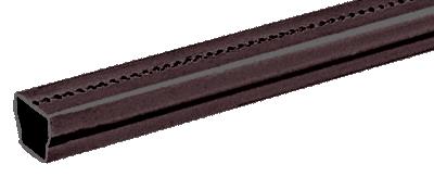CRL 3/8" Wide Bronze Anodized Single Seal Spacer - Package of 20 - 12 ft Long Each