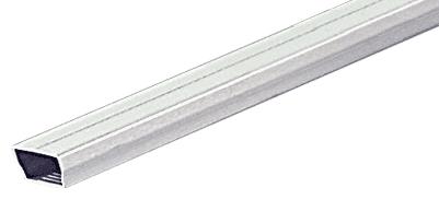 CRL 11/16" Wide Clear Anodized Single Seal Spacer - Package of 20- 12 ft Long Each