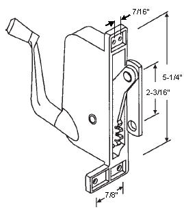 STB Awning Window Operator, Left Hand, for Yale Ogron Windows