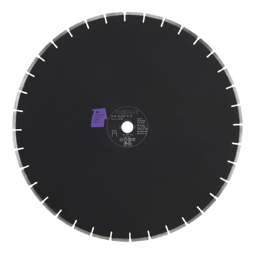 Hilti Super Premium Silent Core Masonry Blades - 20" Diameter - 1" Arbor - M1 - USH 5mm -  427188