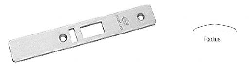 CRL Aluminum Radius Faceplate for AR4513 Deadlatch Locks