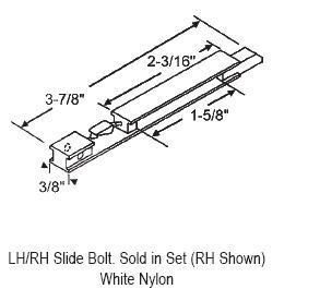 STB Slide Bolt Set - LH and RH