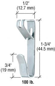 CRL 100 Pound Picture Hangers - 100 Pack