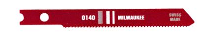CRL Milwaukee&#174; 2-3/4" Long 21 Teeth Per Inch Jig Saw Blade