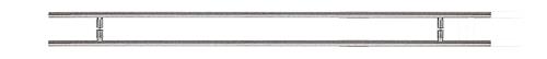 CRL Brushed Stainless Finish 36" Extra Length Ladder Style Back-to-Back Pulls