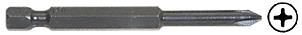 CRL #1 Phillips 3/16" Screwgun Bit  2-3/4" Long