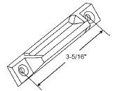 STB Deluxe Window Sash Lift, Bronze