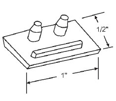 STB Sliding Window Glide, Nylon - Package