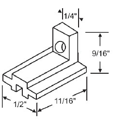 STB Sliding Window Glide, Nylon - Package
