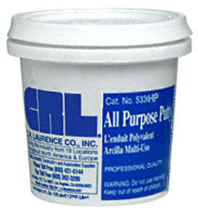 CRL Gray 1/2 Pint All Purpose Putty