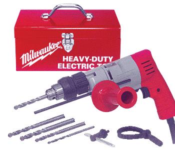 CRL Milwaukee&#174; 3/8" Heavy Duty Hammer Drill Kit