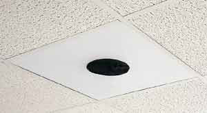 White Drop-In PVC Panel for Grid Ceilings - 2' x 2'