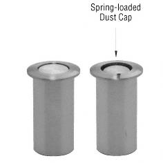 CRL Brushed Stainless 5/8" Dust Proof Keeper for Locking Ladder Pulls