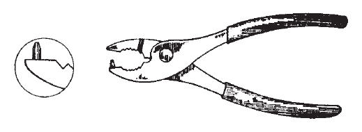 STB Rivet Removal Pliers