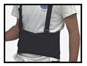 CRL Medium Back Belt With Suspenders
