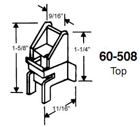 STB Top Guide for Window Channel Balances, Attached