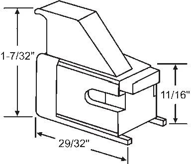 STB Top Guide for Window Channel Balances, Unattached