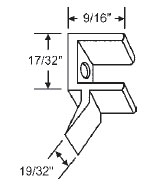 STB Top Sash Guide for Window Channel Balances, Metal