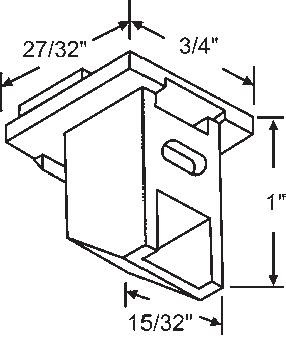 STB Top Sash Guide for Window Channel Balances